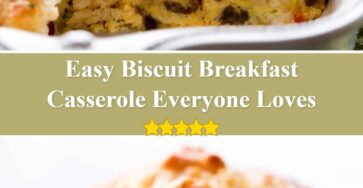 Biscuit Breakfast Casserole