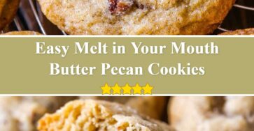 Butter Pecan Cookies