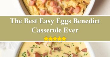 Easy Eggs Benedict Casserole