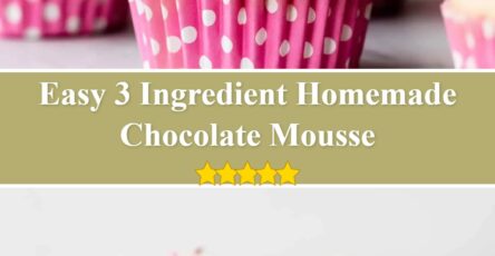 Homemade Chocolate Mousse