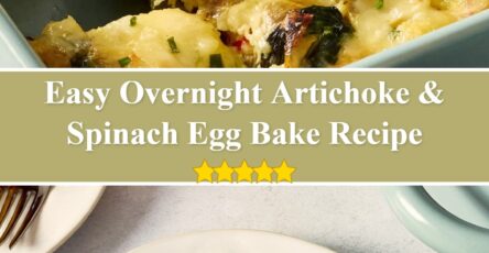 Overnight Artichoke & Spinach Egg Bake