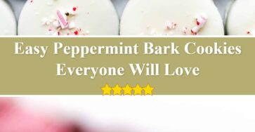 Peppermint Bark Cookies