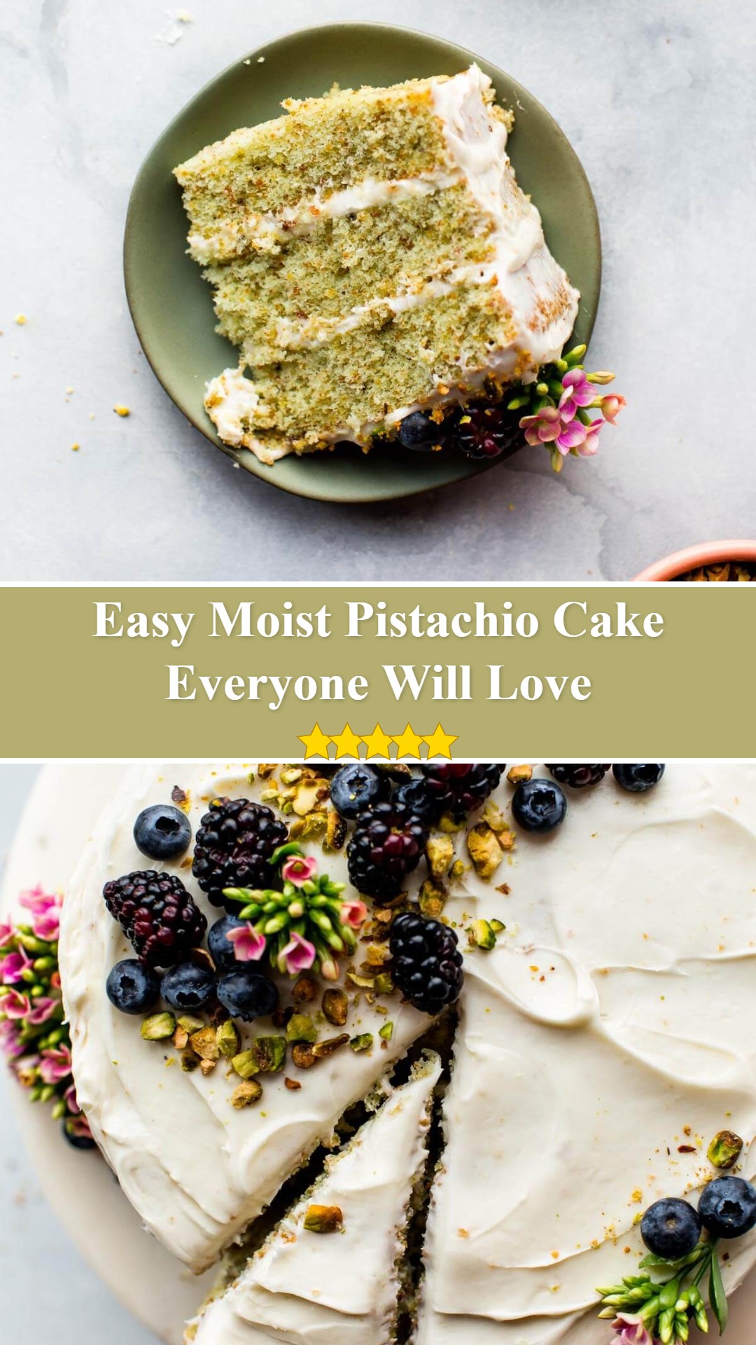 Pistachio Cake