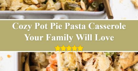 Pot Pie Pasta Casserole