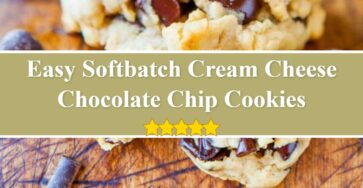 Softbatch Cream Cheese Chocolate Chip Cookies