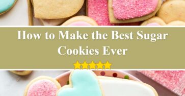 The Best Sugar Cookies
